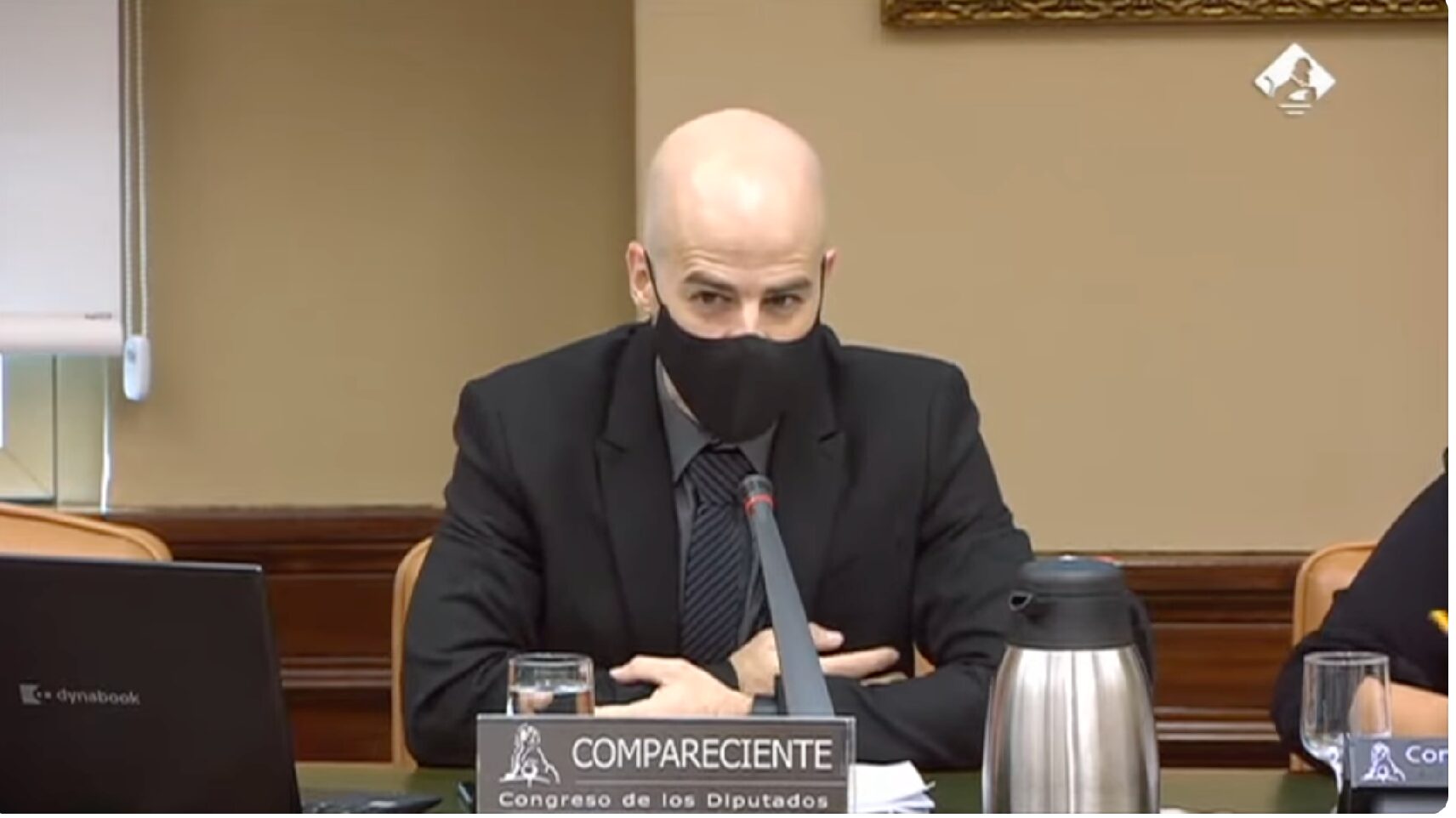 Compareciente Congreso de los Diputados