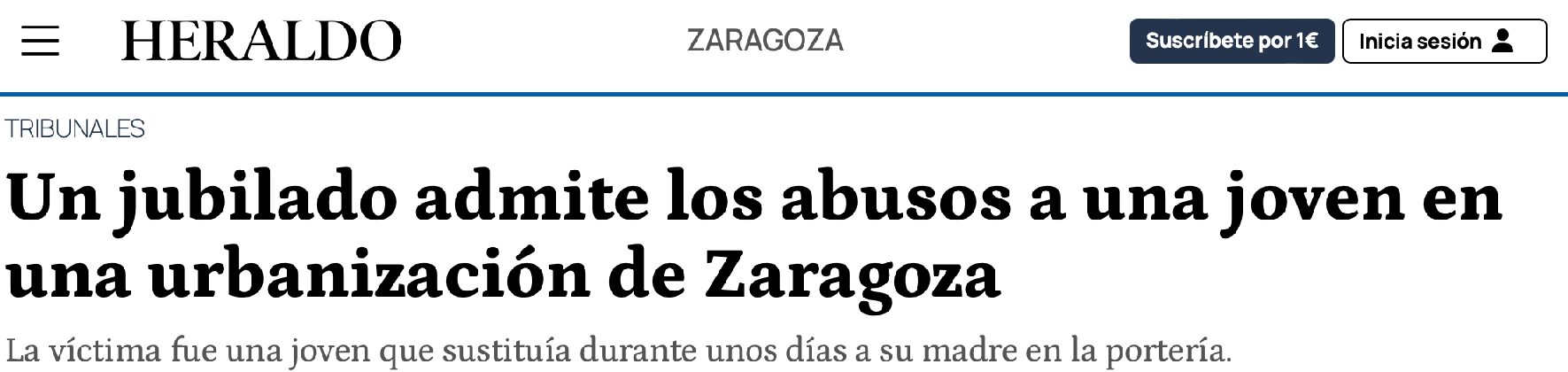Noticia heraldo abusos joven